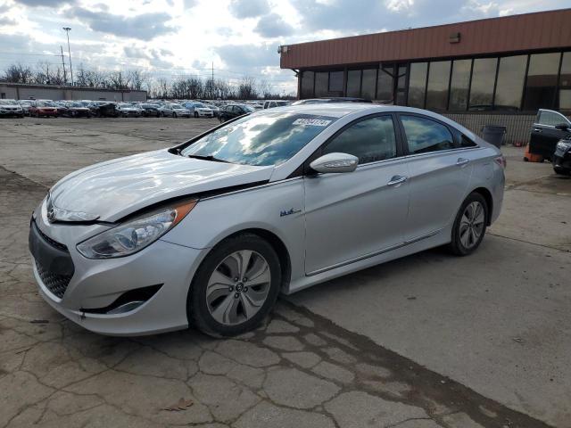 KMHEC4A41DA097954 - 2013 HYUNDAI SONATA HYBRID SILVER photo 1