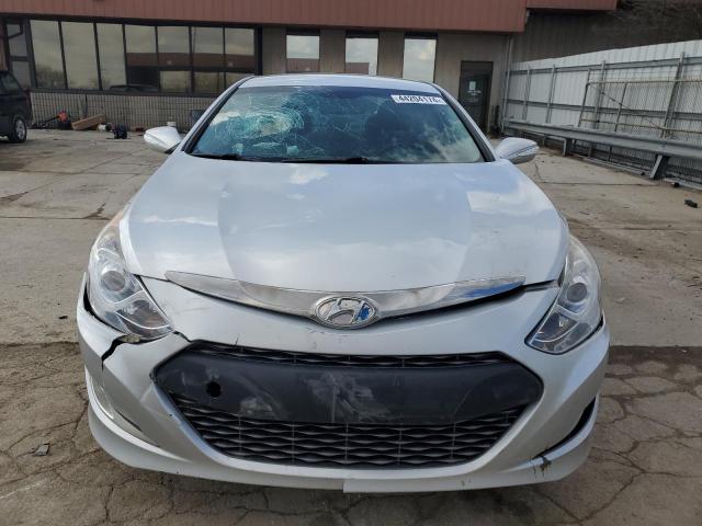 KMHEC4A41DA097954 - 2013 HYUNDAI SONATA HYBRID SILVER photo 5