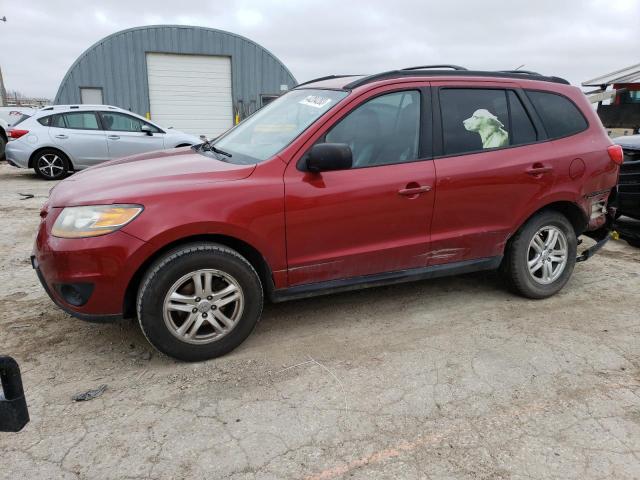 5NMSGDAB9AH363202 - 2010 HYUNDAI SANTA FE GLS RED photo 1