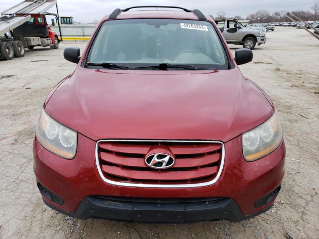 5NMSGDAB9AH363202 - 2010 HYUNDAI SANTA FE GLS RED photo 5