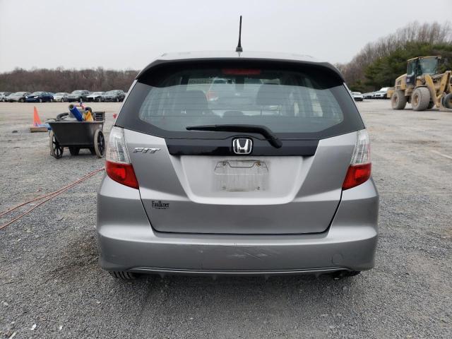 JHMGE88429S022183 - 2009 HONDA FIT SPORT SILVER photo 6