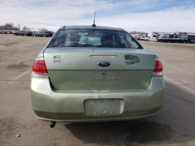 1FAHP34N38W240017 - 2008 FORD FOCUS S/SE GREEN photo 6