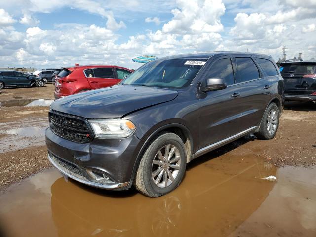 1C4SDHFTXGC322618 - 2016 DODGE DURANGO SSV GRAY photo 1