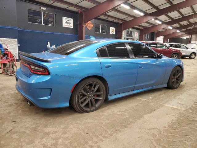 2C3CDXHG9KH568374 - 2019 DODGE CHARGER GT BLUE photo 3