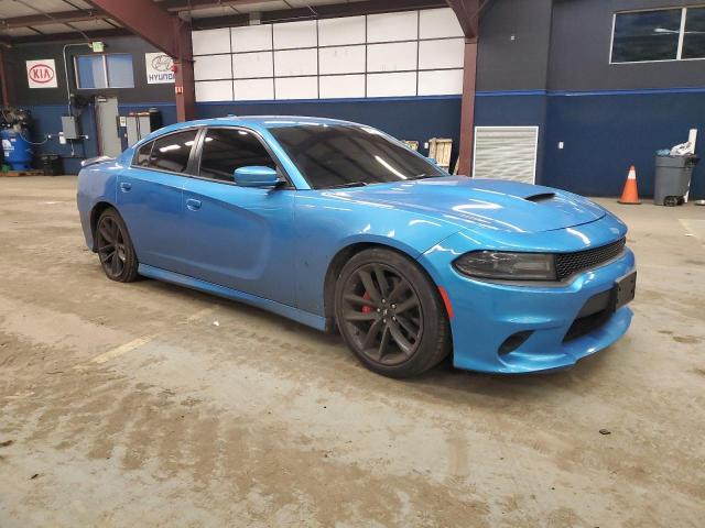 2C3CDXHG9KH568374 - 2019 DODGE CHARGER GT BLUE photo 4