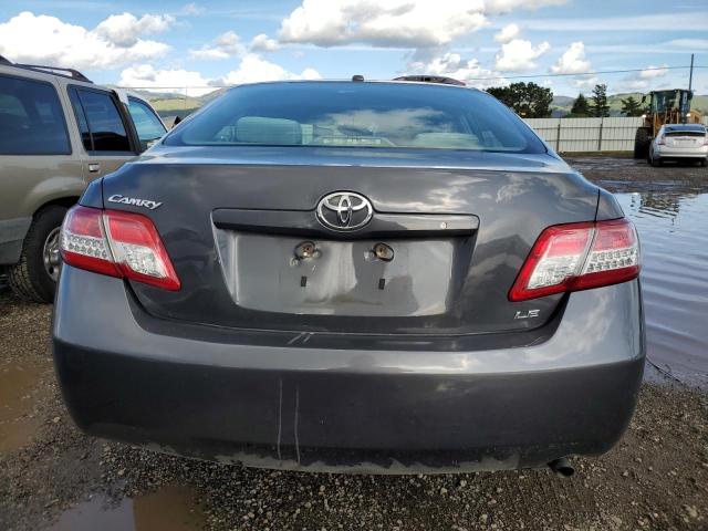 4T1BF3EK0BU685272 - 2011 TOYOTA CAMRY BASE GRAY photo 6