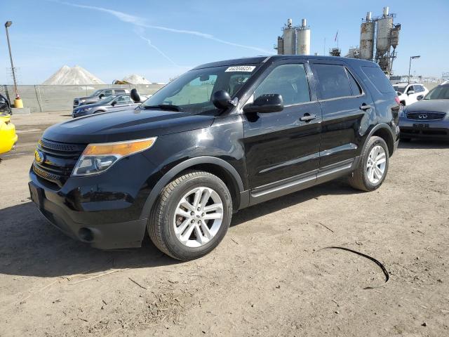 1FM5K8AR8FGB98592 - 2015 FORD EXPLORER POLICE INTERCEPTOR BLACK photo 1