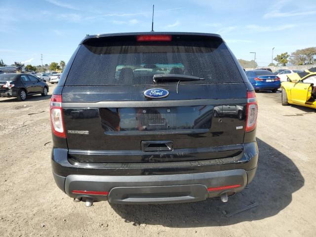 1FM5K8AR8FGB98592 - 2015 FORD EXPLORER POLICE INTERCEPTOR BLACK photo 6