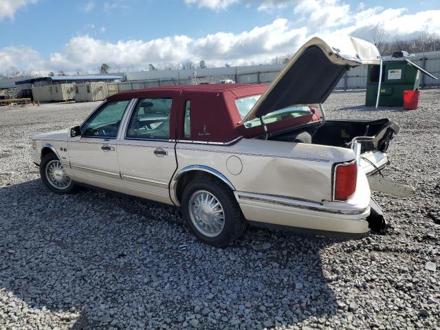 1LNLM83W6VY753519 - 1997 LINCOLN TOWN CARTIER BEIGE photo 2