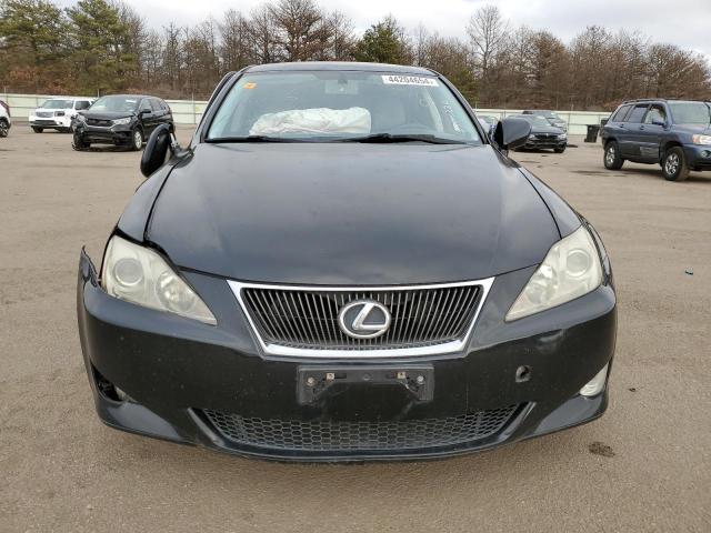 JTHBK262075043711 - 2007 LEXUS IS 250 BLACK photo 5