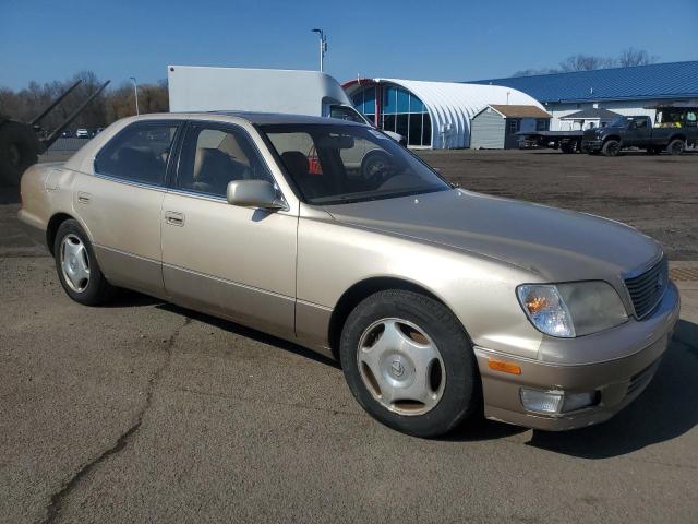 JT8BH28F0X0144727 - 1999 LEXUS LS 400 TAN photo 4