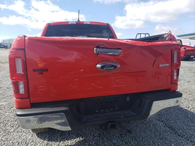 1FTER4FH0LLA20011 - 2020 FORD RANGER XL RED photo 6