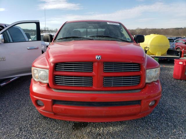 1D7HU18D35S346405 - 2005 DODGE RAM 1500 ST RED photo 5