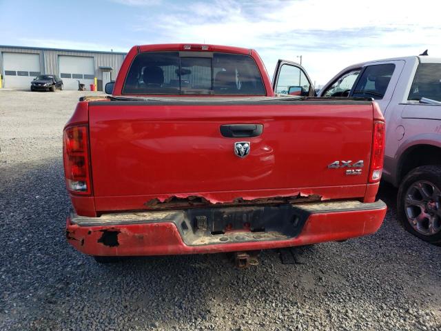 1D7HU18D35S346405 - 2005 DODGE RAM 1500 ST RED photo 6