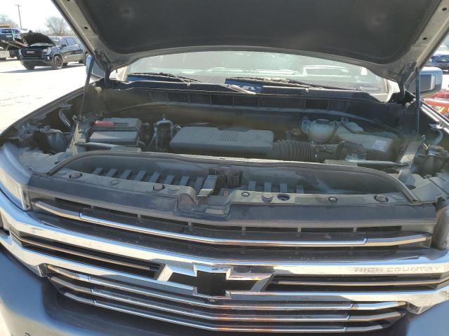 1GCUYHED3MZ314151 - 2021 CHEVROLET SILVERADO K1500 HIGH COUNTRY SILVER photo 11