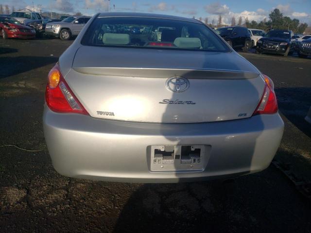 4T1CE38P46U729679 - 2006 TOYOTA CAMRY SOLA SE SILVER photo 6