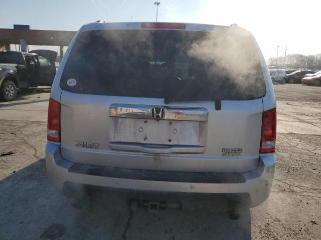 5FNYF4H91BB074480 - 2011 HONDA PILOT TOURING SILVER photo 6