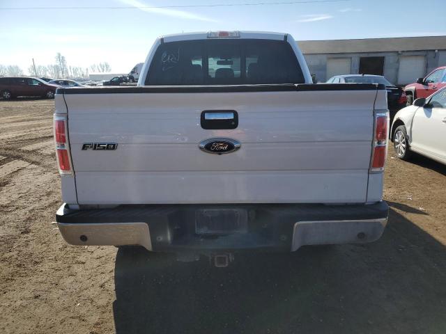 1FTFW1ET0DFE00886 - 2013 FORD F150 SUPERCREW WHITE photo 6