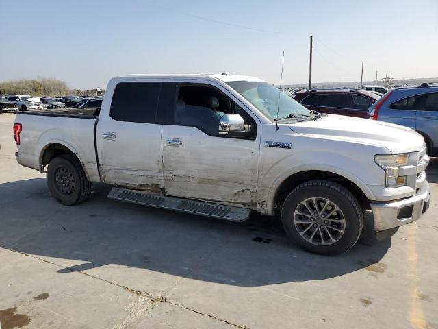 1FTEW1CF6FKD89038 - 2015 FORD F150 SUPERCREW WHITE photo 4