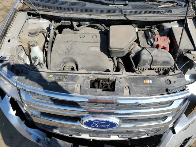 2FMDK3JC5EBA89846 - 2014 FORD EDGE SEL SILVER photo 11