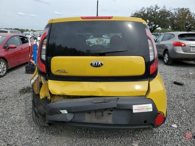 KNDJP3A59F7232835 - 2015 KIA SOUL + YELLOW photo 6