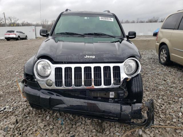 1J4GL58K05W727663 - 2005 JEEP LIBERTY LIMITED BLACK photo 5