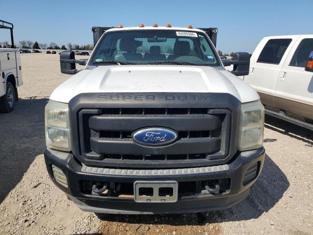 1FDRF3F67BEA62905 - 2011 FORD F350 SUPER DUTY WHITE photo 5