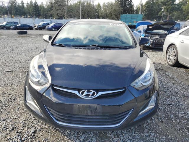 5NPDH4AE6GH698414 - 2016 HYUNDAI ELANTRA SE BLACK photo 5