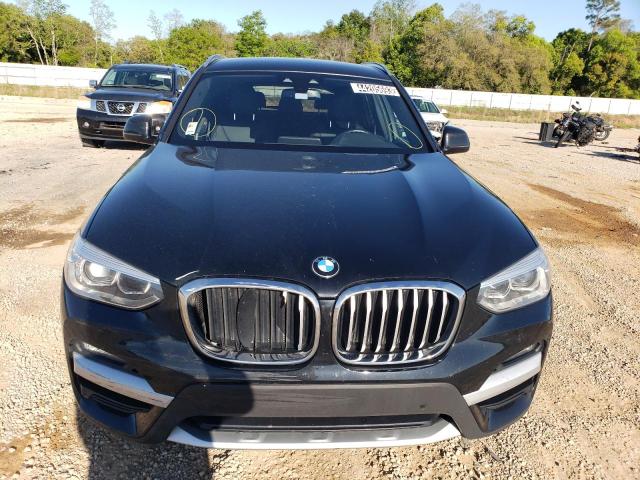 5UXTY5C06M9G94257 - 2021 BMW X3 XDRIVE30I BLACK photo 5