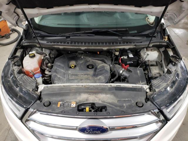 2FMPK4J9XHBB68845 - 2017 FORD EDGE SEL WHITE photo 11