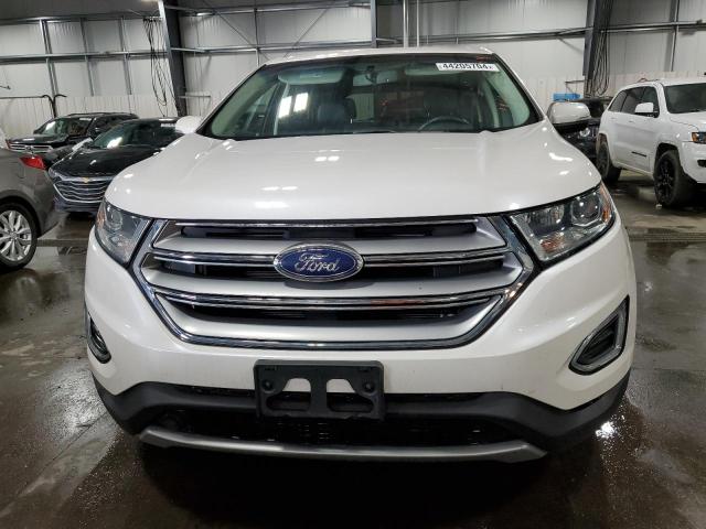 2FMPK4J9XHBB68845 - 2017 FORD EDGE SEL WHITE photo 5