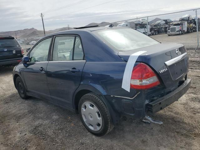 3N1BC11E47L400448 - 2007 NISSAN VERSA S BLUE photo 2