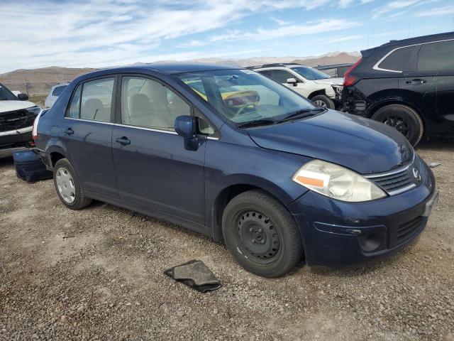 3N1BC11E47L400448 - 2007 NISSAN VERSA S BLUE photo 4