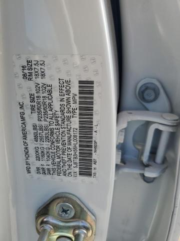 5J8TB3H56HL008172 - 2017 ACURA RDX TECHNOLOGY WHITE photo 13