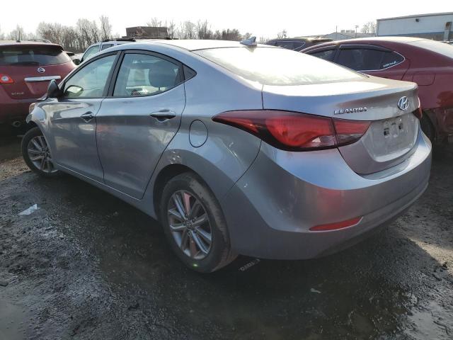 5NPDH4AE7GH748463 - 2016 HYUNDAI ELANTRA SE GRAY photo 2