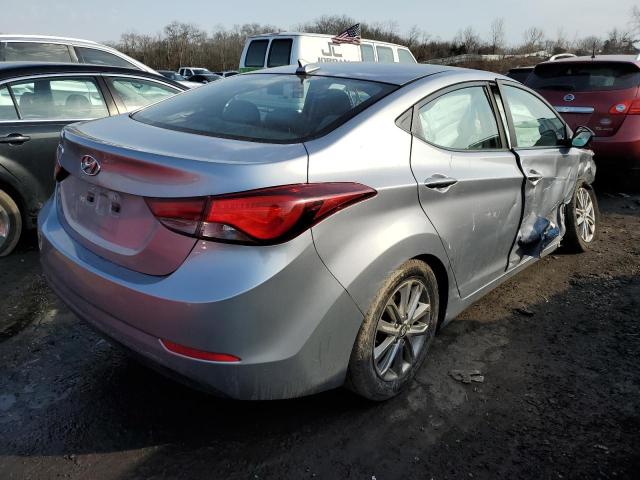 5NPDH4AE7GH748463 - 2016 HYUNDAI ELANTRA SE GRAY photo 3