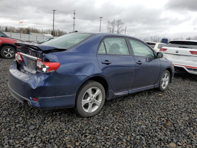 5YFBU4EE6DP181139 - 2013 TOYOTA COROLLA BASE BLUE photo 3