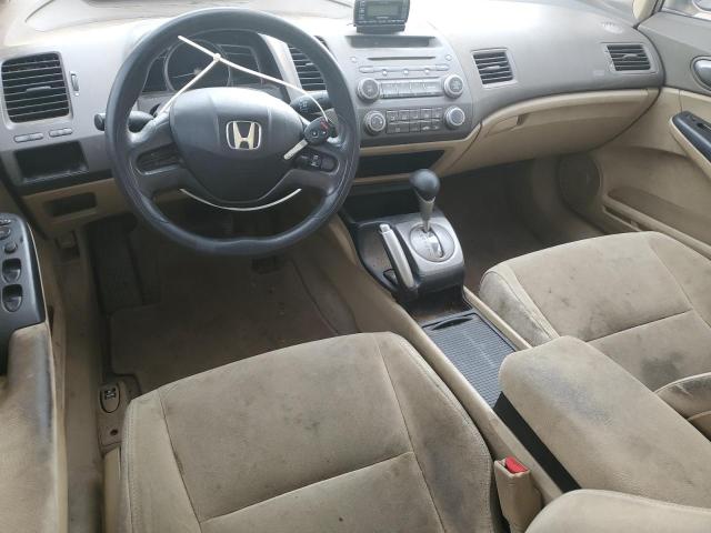 1HGFA16598L068115 - 2008 HONDA CIVIC LX TAN photo 8