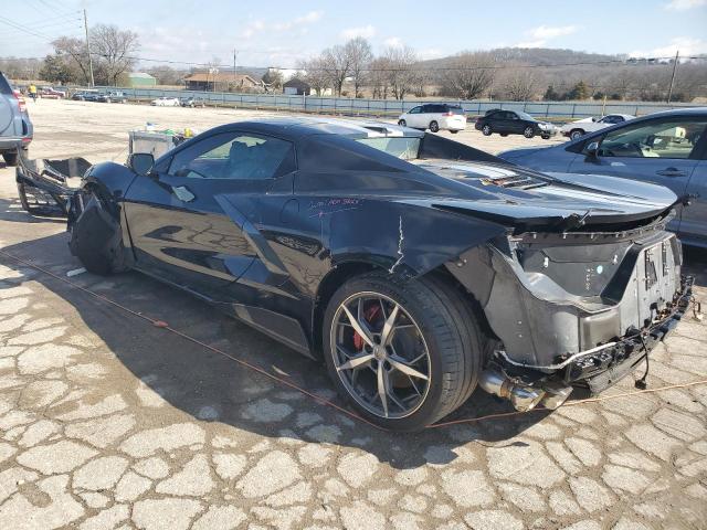 1G1Y83D46L5111940 - 2020 CHEVROLET CORVETTE STINGRAY 3LT BLACK photo 2