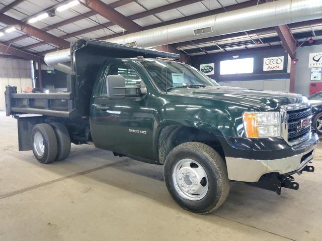 1GD322CG3EF148476 - 2014 GMC SIERRA K3500 GREEN photo 1