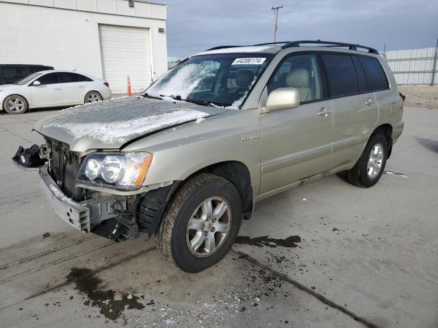 2003 TOYOTA HIGHLANDER LIMITED, 