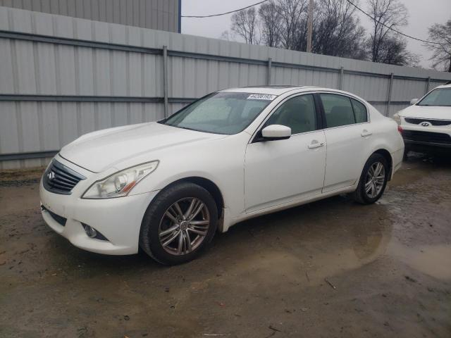 JN1DV6AR8CM862403 - 2012 INFINITI G25 WHITE photo 1