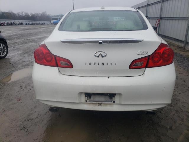 JN1DV6AR8CM862403 - 2012 INFINITI G25 WHITE photo 6