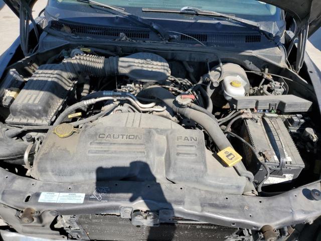 1B7HL2AXX1S292926 - 2001 DODGE DAKOTA QUAD GRAY photo 11