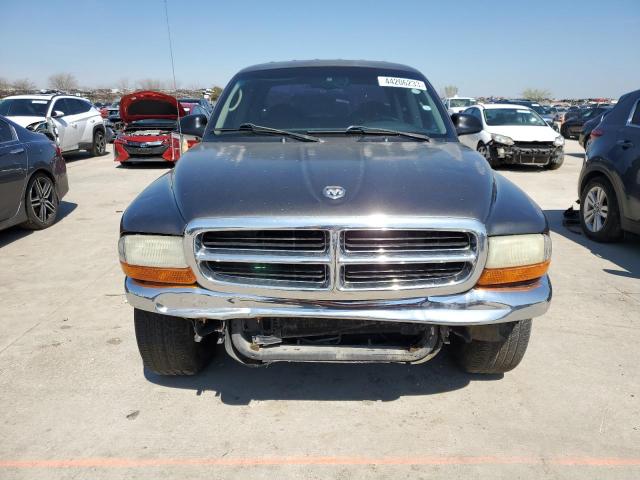 1B7HL2AXX1S292926 - 2001 DODGE DAKOTA QUAD GRAY photo 5