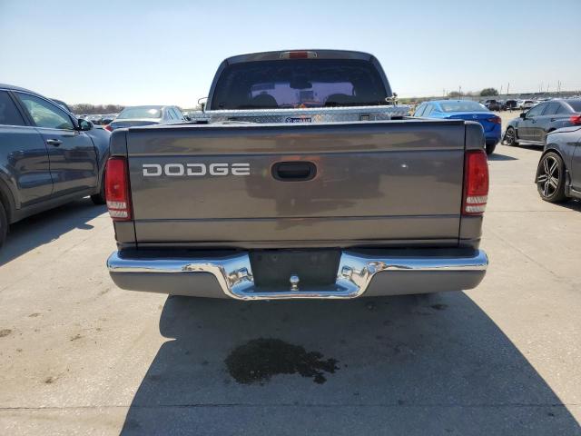 1B7HL2AXX1S292926 - 2001 DODGE DAKOTA QUAD GRAY photo 6