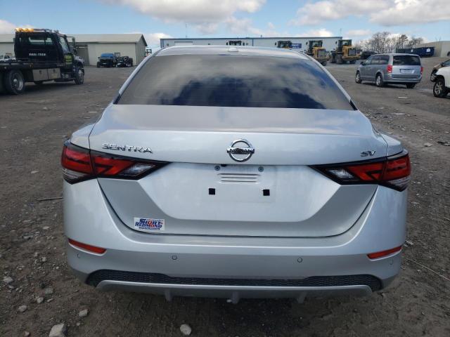 3N1AB8CV6NY290460 - 2022 NISSAN SENTRA SV SILVER photo 6