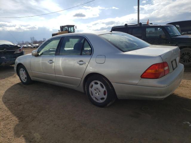 JTHBN30F410027850 - 2001 LEXUS LS 430 SILVER photo 2