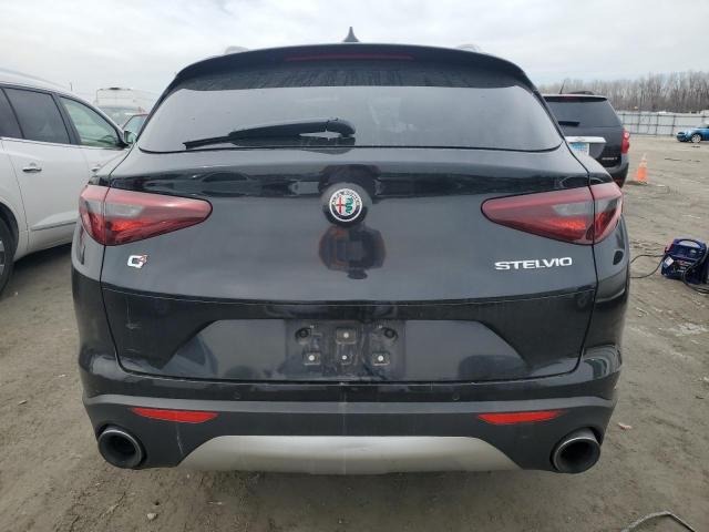 ZASFAKAN8J7B94080 - 2018 ALFA ROMEO STELVIO BLACK photo 6