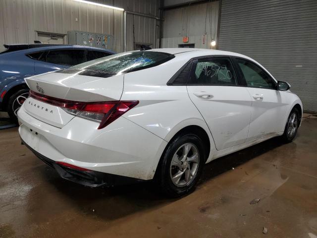 5NPLL4AGXMH041932 - 2021 HYUNDAI ELANTRA SE WHITE photo 3